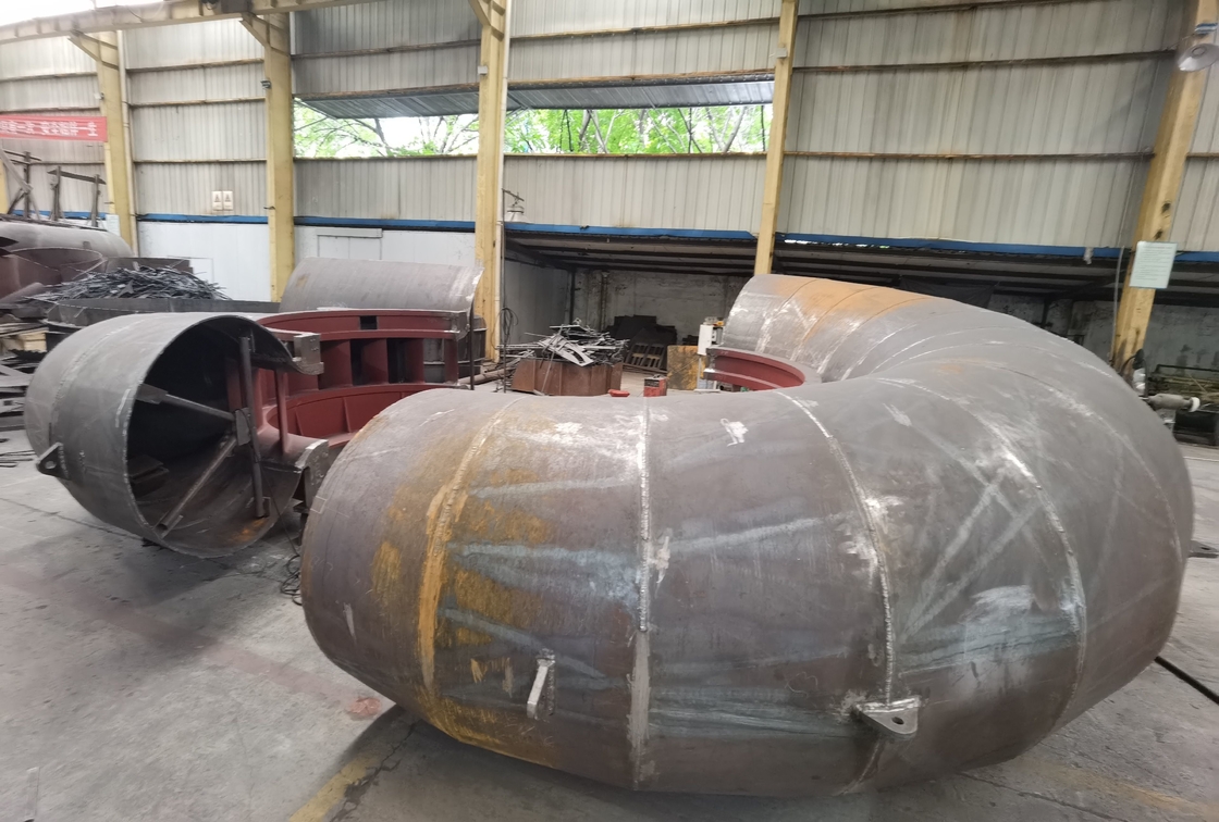 Υψηλής ποιότητας τουρμπίνα νερού Francis 200kw 500kw Εξόραση με γεννήτρια με βούρτσα ή χωρίς βούρτσα