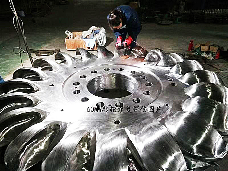 Γρήγορος γεννήτης τουρμπίνης Pelton 6-10kV ονομαστική τάση 500-3000r/min Περιοχή ταχύτητας