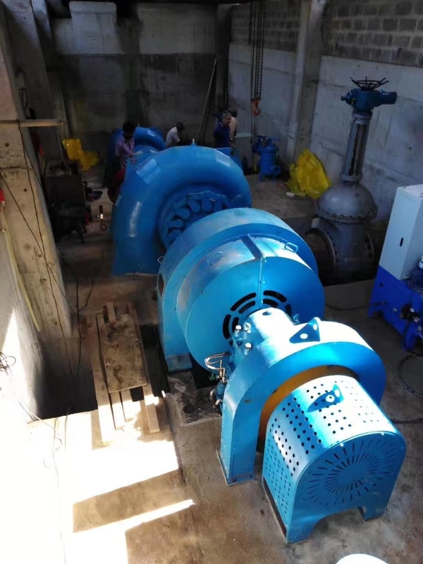 450-1000RPM ονομαστική ταχύτητα Francis Γεννήτρια υδροτριβάνης για την παραγωγή υδροηλεκτρικής ενέργειας