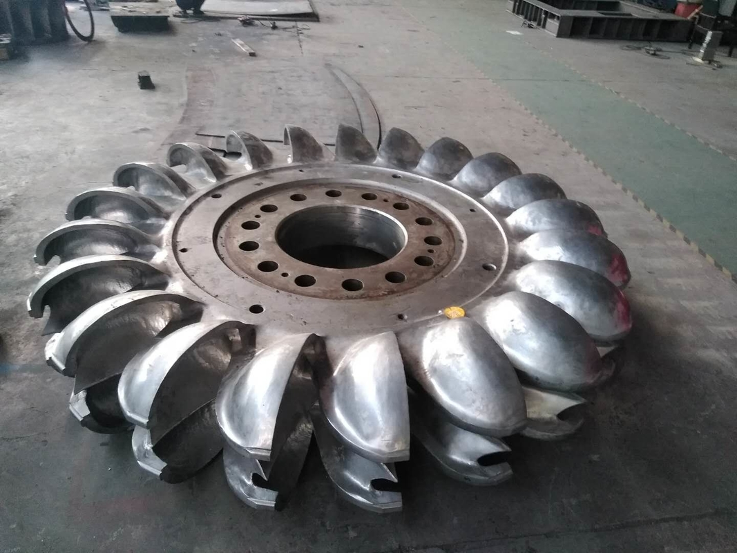 Γεννήτρια τουρμπίνας Pelton 10kV με συχνότητα 60Hz Ψύξη αέρα/πετρελαίου από χυτοσίδηρο/ατσάλι