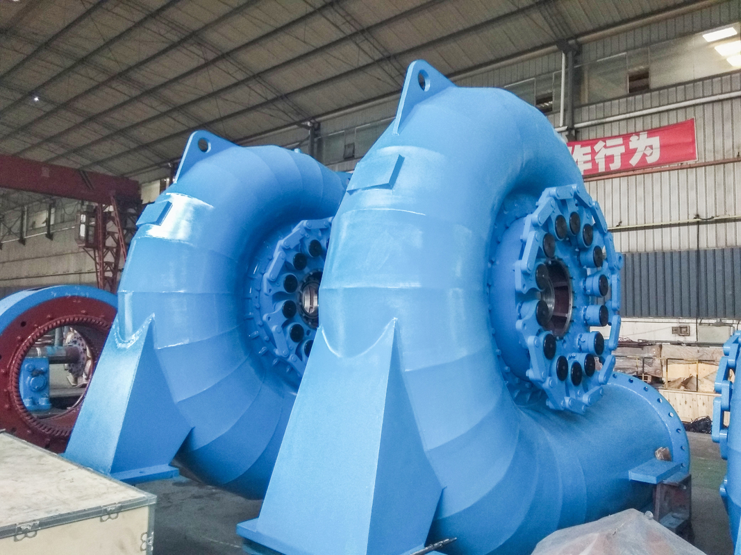300kw-20mw Francis Hydroturbine Generator για ειδική κεφαλή Προσαρμόσιμη χωρητικότητα με συχνότητα 50HZ/60HZ