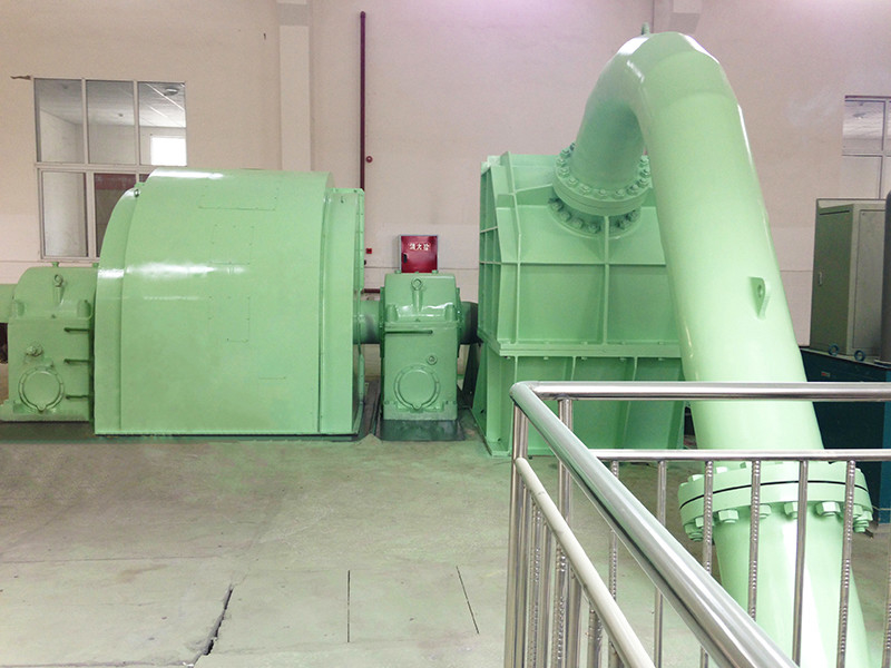 Γεννήτρια τουρμπίνας Pelton 10kV με συχνότητα 60Hz Ψύξη αέρα/πετρελαίου από χυτοσίδηρο/ατσάλι