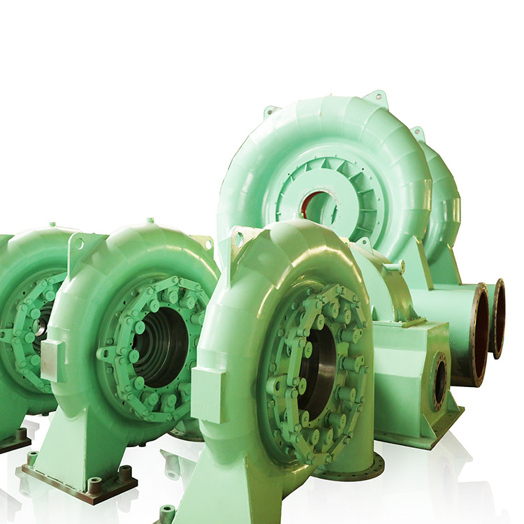 Δυνατότητα 200kw-20mw Ατσάλι Ατσάλι Hydro Turbine Generator Για 5m-500m κεφαλή νερού