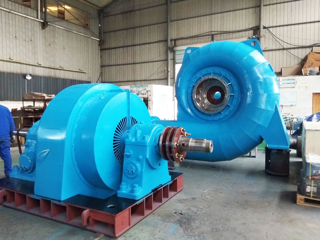 3200kw έως 5000kw Υδροηλεκτρική ενέργεια Φράνσις Γεννήτρια εναλλακτικών ανεμογεννήτρων για υδροηλεκτρική ανεμογεννήτρια