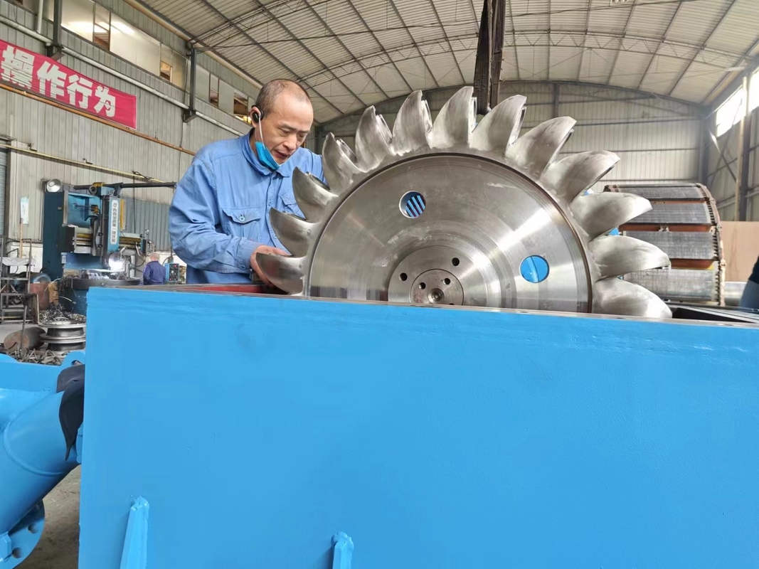 500-20 000kw Ατσάλινη Γεννήτρια Υδροτουρμπίνων για Παραγωγή Ενέργειας με Συχνότητα σε Διαφορετικές Πηγές