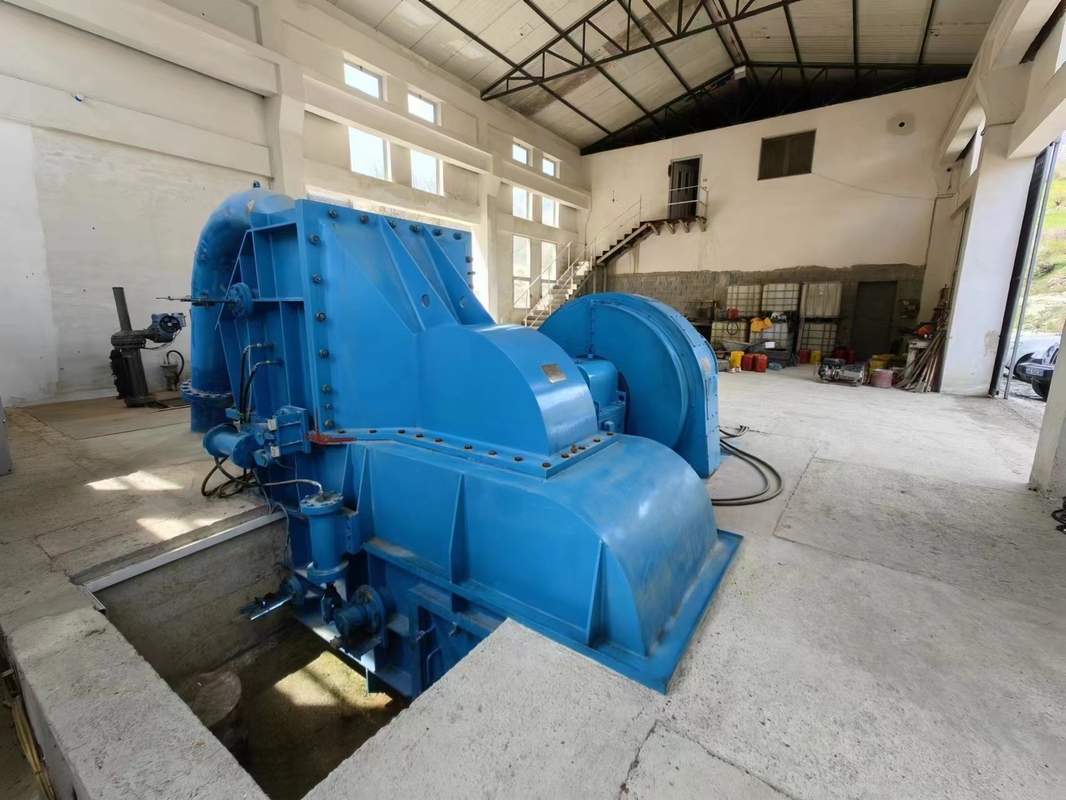 500-20 000kw Ατσάλινη Γεννήτρια Υδροτουρμπίνων για Παραγωγή Ενέργειας με Συχνότητα σε Διαφορετικές Πηγές