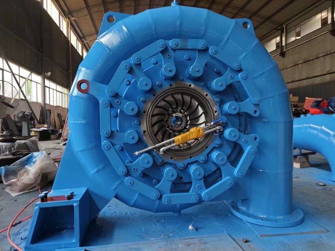 200kw-20mw Προσαρμοσμένο ατσάλι και ανοξείδωτο ατσάλι Φράνσις τουρμπίνα γεννήτρια για ταχύτητα περιστροφής