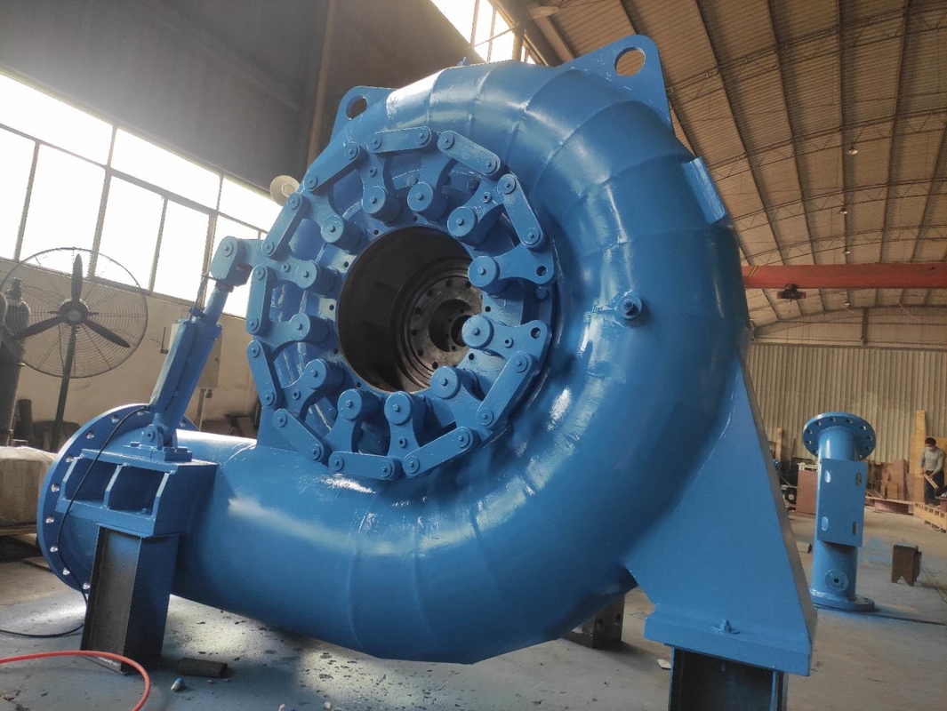 200kw-20mw Προσαρμοσμένο ατσάλι και ανοξείδωτο ατσάλι Φράνσις τουρμπίνα γεννήτρια για ταχύτητα περιστροφής