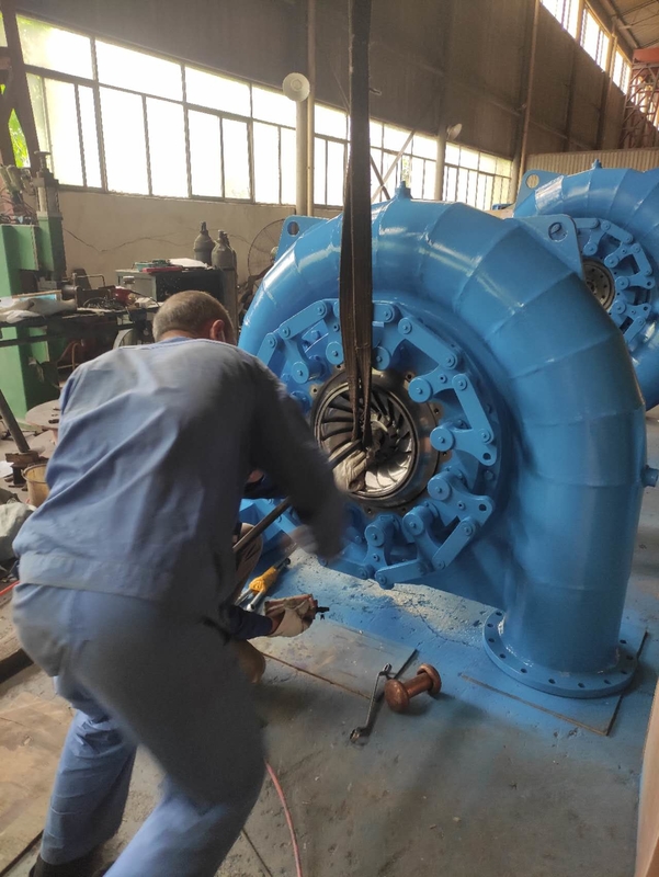 Υψηλή κεφαλή τουριστική τουρμπίνα με σε RPM 450-1000rpm και κεφαλή του νερού 5m-500m