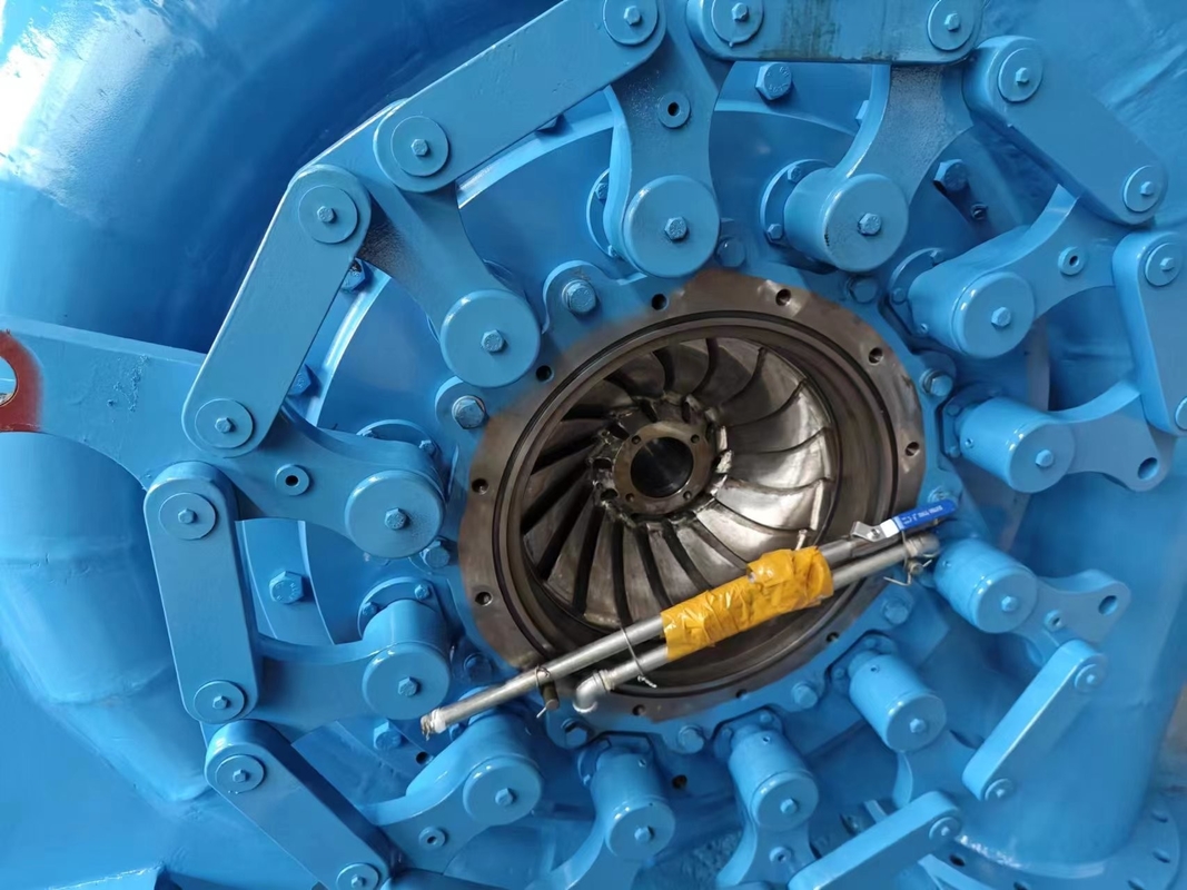 200kw-20mw Προσαρμοσμένο ατσάλι και ανοξείδωτο ατσάλι Φράνσις τουρμπίνα γεννήτρια για ταχύτητα περιστροφής