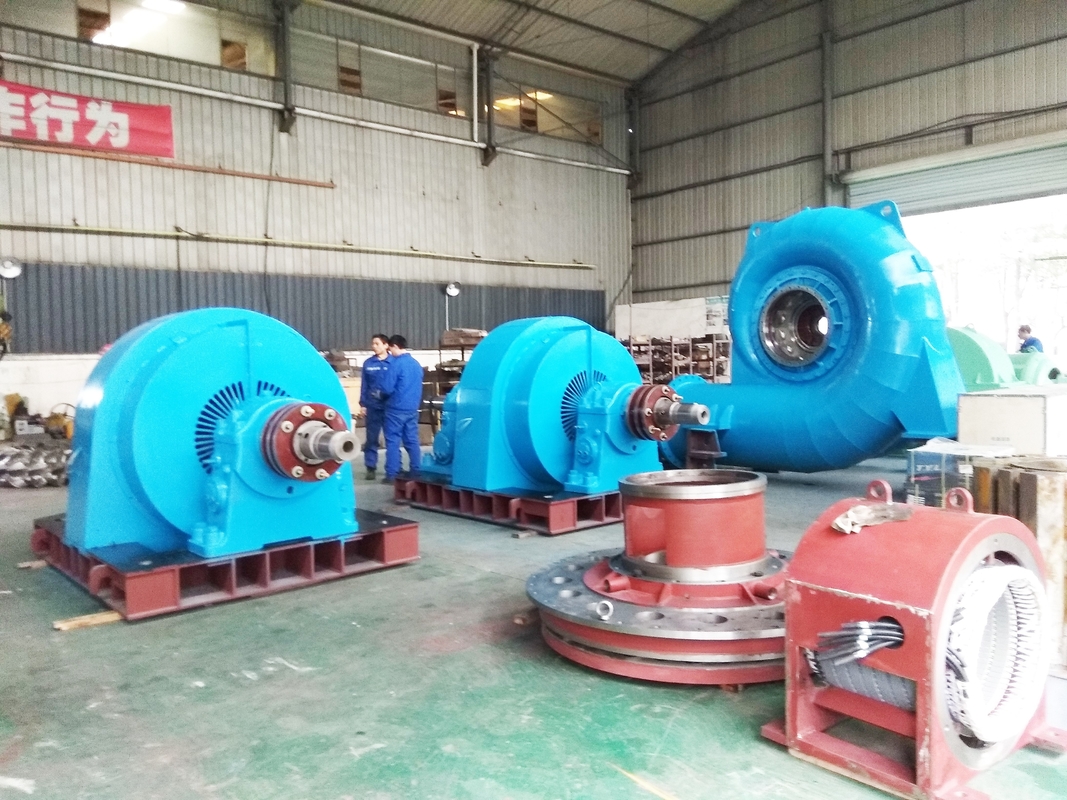 200kw-20mw Ατσάλι και ανοξείδωτο χάλυβα Υψηλής κεφαλής υδραγωγική ανεμογεννήτρια για εφαρμογές αντοχής