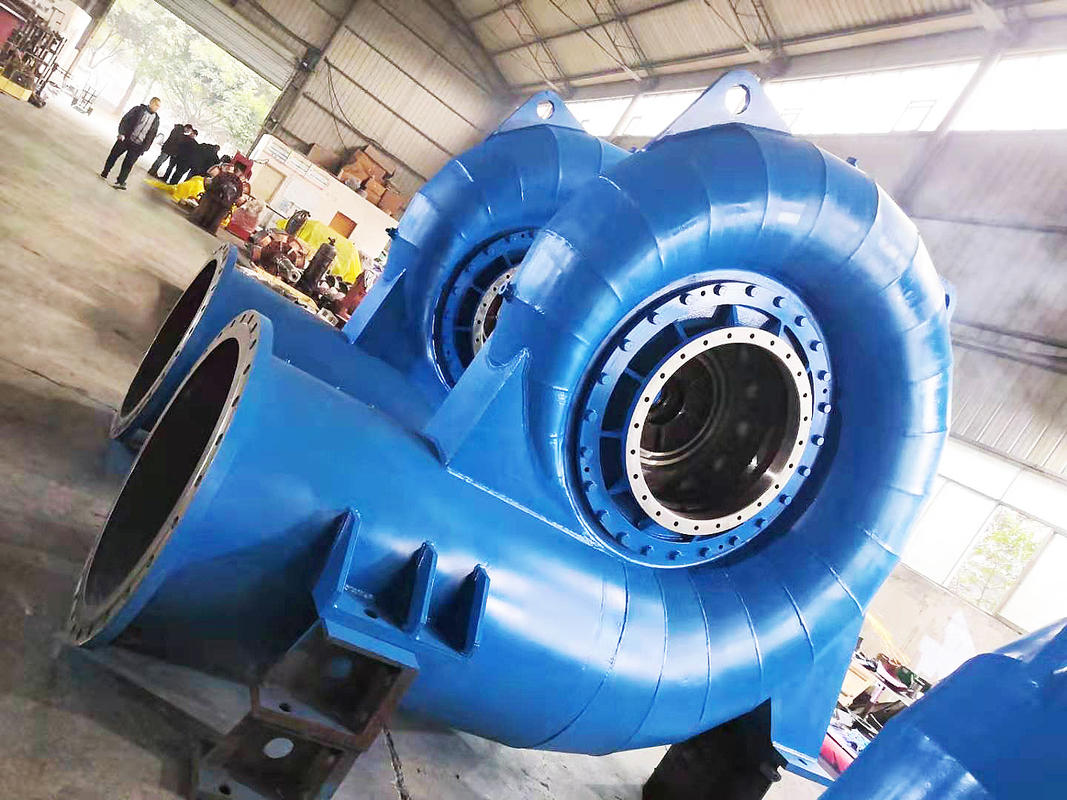 450-1000rpm 20mw χωρητικότητα Kaplan γεννήτρια τουρμπίνης 50HZ/60HZ χάλυβα και ανοξείδωτο χάλυβα