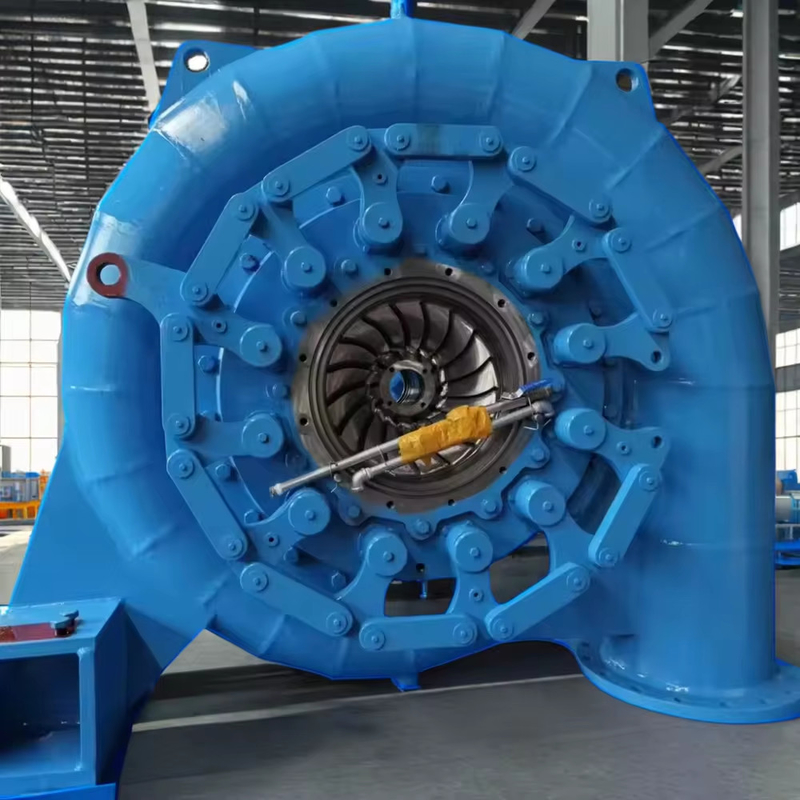 200kW - 20MW χάλυβα και ανοξείδωτο χάλυβα κατασκευή Francis υψηλής κεφαλής υδροτριβάνι με αντοχή