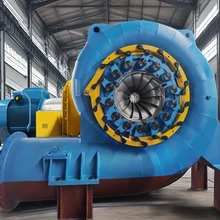 200kw-20mw ανθεκτικός γεννήτης υδροτουρμπίνης Francis με μικροκυβερνήτη για χρήση νερού