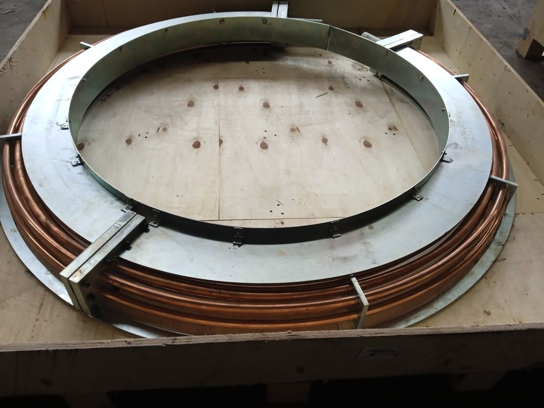 Εύρος θερμοκρασίας λειτουργίας 0-80°C Ψυγείο αέρα-λαδιού 500x500x500 χιλ. Μονάδα υδραυλικής τουρμπίνας Ψυγείο λαδιού και λύση ψύξης