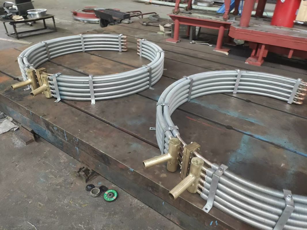 Εύρος θερμοκρασίας λειτουργίας 0-80°C Ψυγείο αέρα-λαδιού 500x500x500 χιλ. Μονάδα υδραυλικής τουρμπίνας Ψυγείο λαδιού και λύση ψύξης