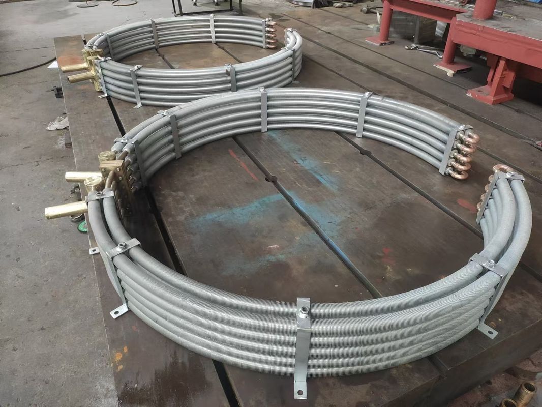 Εύρος θερμοκρασίας λειτουργίας 0-80°C Ψυγείο λαδιού Σχεδιασμένο για χειρισμό λαδιού 10-100 Kg Παρέχοντας ψύξη και σταθερότητα συστήματος