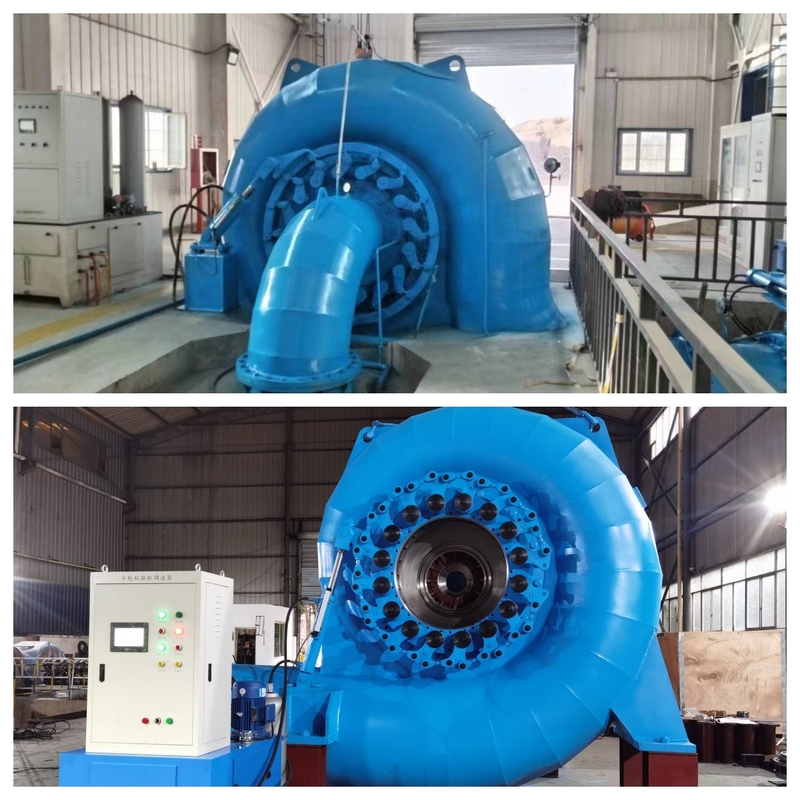 200KW-20MW Γεννήτης υδροτουρμπίνων από ανοξείδωτο χάλυβα Προσαρμοσμένο εξοπλισμό για υδροηλεκτρικούς σταθμούς