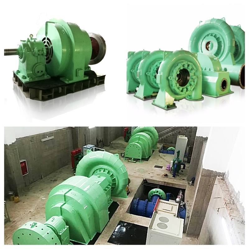 50HZ/60HZ 500KW-20MW Υδραυλική ανεμογεννήτρια χωρίς βούρτσα για ηλεκτρικό σταθμό