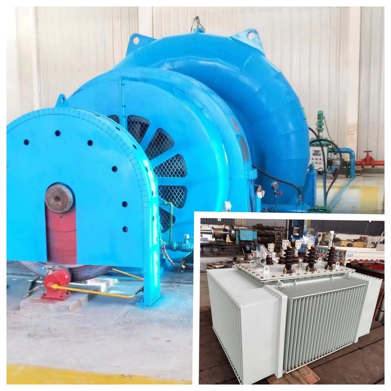 Χάλυβα υδροτουρμπίνη Brushless Generator Εγκατάσταση Ενθουσιασμού για 5m-500m κεφαλή νερού