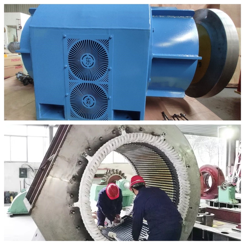 Χάλυβα υδροτουρμπίνη Brushless Generator Εγκατάσταση Ενθουσιασμού για 5m-500m κεφαλή νερού