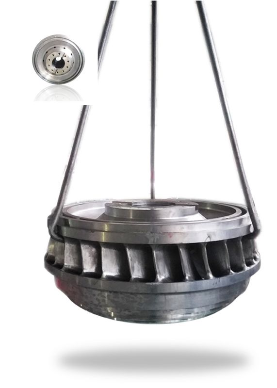 Γεννήτρια υδροηλεκτρικής ενέργειας Ηλεκτρική ανεμογεννήτρια με προσαρμοσμένο μήκος λεπίδας και ονομαστική ταχύτητα περιστροφής 300rpm