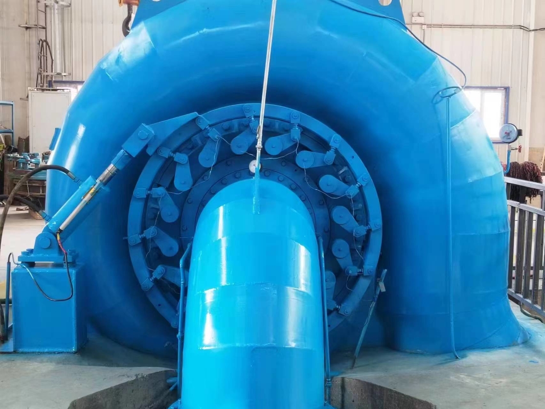 DN2250-3200mm διάμετρος σωλήνα Francis γεννήτρια τουρμπίνης με σύστημα ελέγχου αυτοματισμού και ψύξη αέρα / νερού