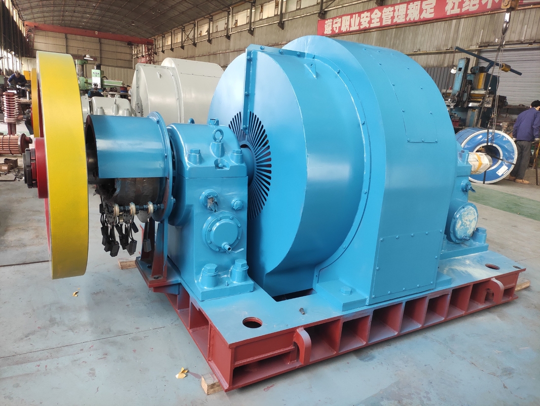 Γεννήτρια υδροτουρμπίνης 100KW-3MW με βαλβίδα πεταλούδας και υψηλό υδραυλικό κυβερνήτη μικρουπολογιστή