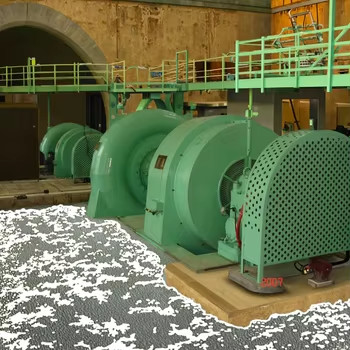 Γεννήτρια υδροτουρμπίνης 100KW-3MW με βαλβίδα πεταλούδας και υψηλό υδραυλικό κυβερνήτη μικρουπολογιστή