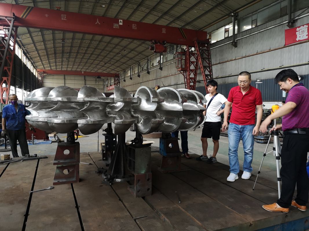 Προσαρμοσμένος διάμετρος εισόδου 1-5 μέτρα Υδροτουρμπίνη τρέχων με και ονομαστική ταχύτητα του ρότορα 100rpm 200rpm 300rpm 500rpm 1000rpm