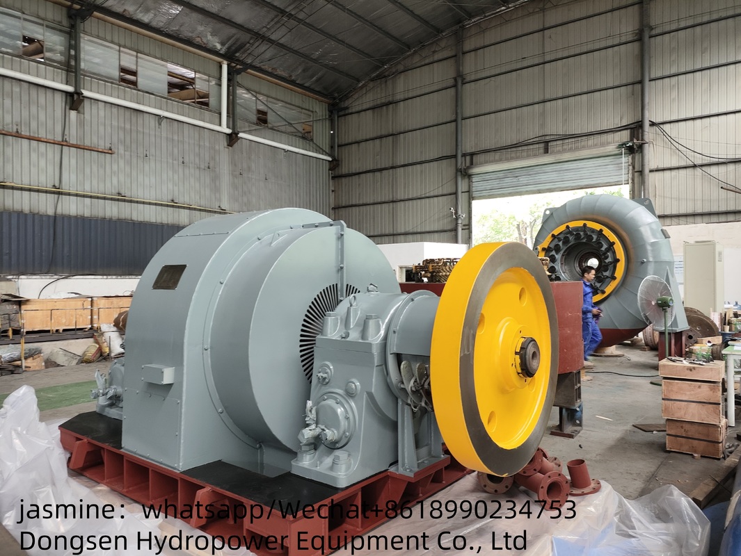 Versatile Water Turbine Generator with Rated Rotor Speed 20-900 RPM Long Lifespan 30-50 Years and Wide Operating Temperature 0-40°C