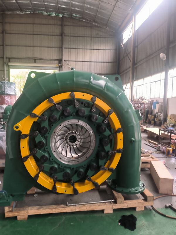 Γεννήτρια Στροβίλου Francis με Δρομέα από Ανοξείδωτο Χάλυβα με Διάρκεια Ζωής 30-50 Έτη και Παροχή 2500-30000 L/s για Υδροηλεκτρικά Εργοστάσια