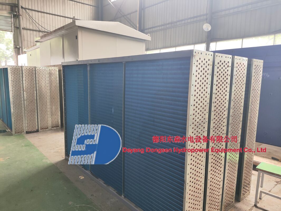 Ψύκτης λαδιού 10 έως 100 Kg για Υδροστρόβιλο Εναλλάκτη Θερμότητας Υψηλή Αξιοπιστία Εξασφάλιση Συνεχούς Λειτουργίας Χωρίς Βλάβες