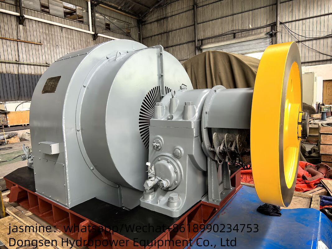 ρεύμα 3,21 έως 14,9 M3s Francis Turbine Generator Δυναμική 300KW έως 8000KW Διοικητική απόδοση 90% έως 96%