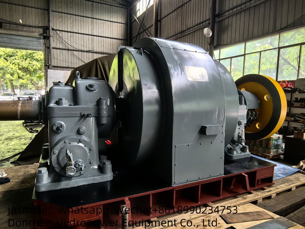Αυτόματη λειτουργία ελέγχου Francis Water Turbine Generator Durable Hydroelectric Power Equipment for Renewable Energy Projects