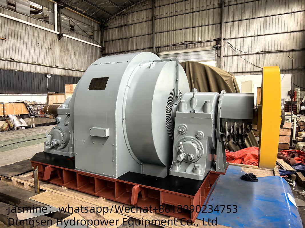 ρεύμα 3,21 έως 14,9 M3s Francis Turbine Generator Δυναμική 300KW έως 8000KW Διοικητική απόδοση 90% έως 96%