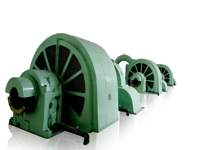 0.5 MW-20MW ισχύς Ηλεκτρογεννήτης τουρμπίνης Pelton με οριζόντια εγκατάσταση και σύστημα στατικής διέγερσης