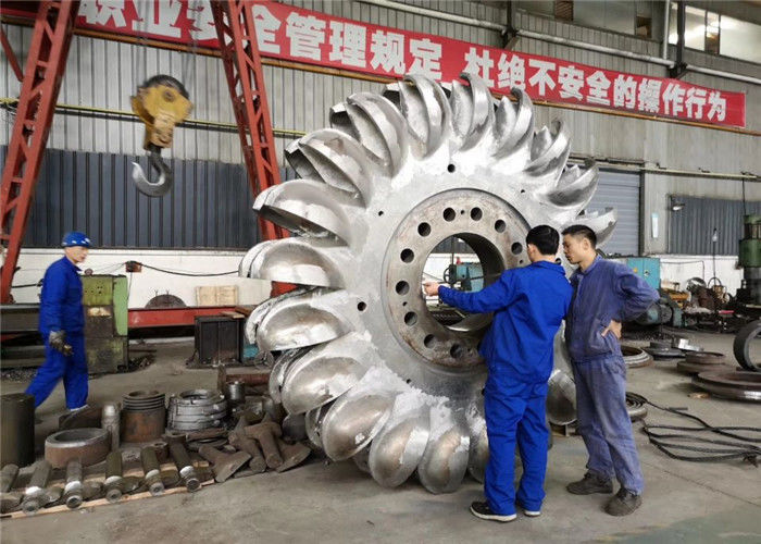 Διάμετρος 200mm Γεννήτρια τουρμπίνας Pelton Wheel Μεταβλητή Ταχύτητα Σχεδιασμένη για Μεγιστοποίηση της Εξόρυξης Ενέργειας σε Υδροηλεκτρικούς Σταθμούς