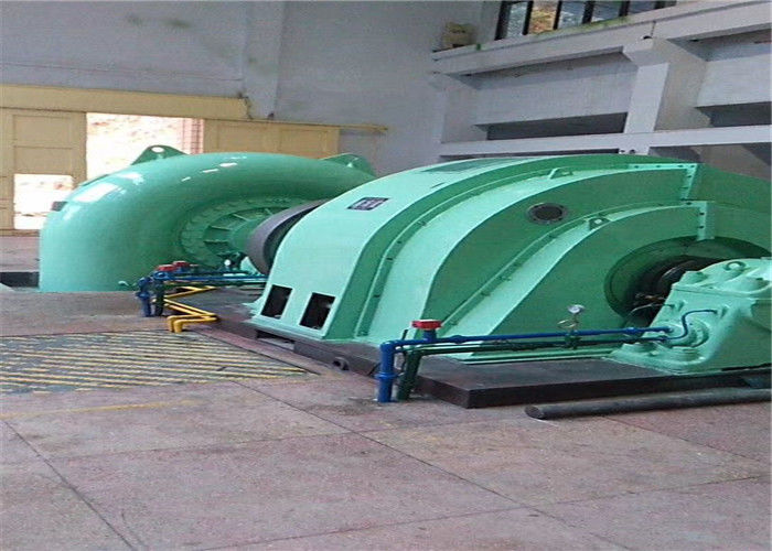 Υδροστρόβιλος Francis με διάμετρο σωλήνα DN2250-3200mm, γεννήτρια και μονάδα ισχύος 2000kW και αυτόματο τρόπο ελέγχου