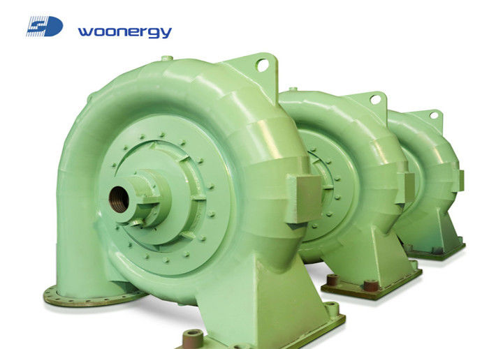 Γεννήτρια τουρμπίνης Francis με χωρητικότητα μονάδας 2000kw, αυτόματο σύστημα ελέγχου και υψηλής αντοχής χάλυβα και κράματα για σταθερή υδροηλεκτρική παραγωγή