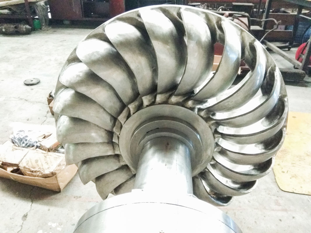 Προσαρμοσμένη ισχύς και εξόφληση έως και αρκετές MW υδροηλεκτρικές τουρμπίνες λειτουργίας