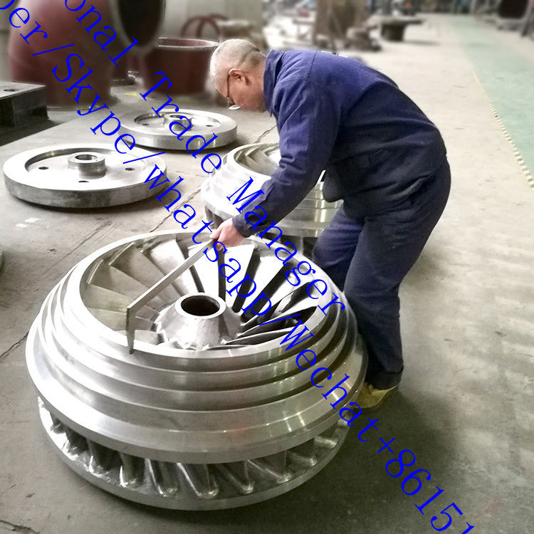Περιοχή ταχύτητας 150RPM 1000RPM Γεννήτης υδροτουρμπίνης Francis Υποστήριξη ροής 3,21 έως 14,9 M3s Βιώσιμη παραγωγή ενέργειας