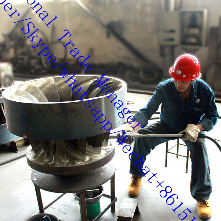 Γεννήτρια στροβίλου Francis 2000kW με χάλυβα υψηλής αντοχής και κράματα και αυτόματο τρόπο ελέγχου για παραγωγή ενέργειας