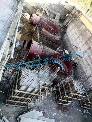 450-1000RPM ονομαστική ταχύτητα Francis γεννήτρια τουρμπίνης για κάθετη ή οριζόντια απόδοση
