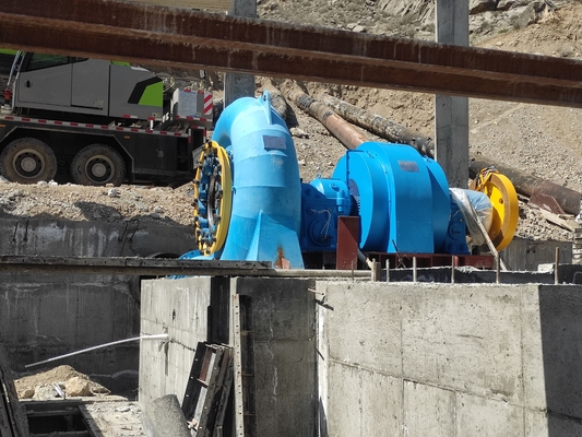 Ατσάλι Ατσάλι Υψηλή κεφαλή τουρμπίνες νερού Αρμότητα για 5m-500m κεφαλή νερού