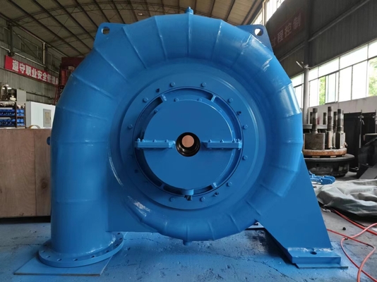 450-1000rpm Χάλυβα και ανοξείδωτο χάλυβα Γεννήτρια υδροτουρμπίνης με αντοχή και προσαρμογή