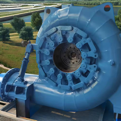 Αυτοματοποιημένη 400V 800V 6,3kV 10kV ονομαστική τάση Francis γεννήτρια τουρμπίνης με ονομαστική ισχύ 300KW-20MW