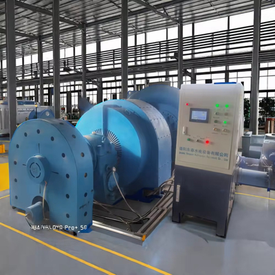 200kw-20mw Δυνατότητα Γεννήτρια υδροτουρμπίνης Προσαρμοσμένο μοντέλο για 5m-500m εφαρμογές κεφαλής νερού