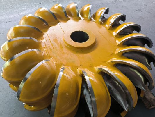 Ονομαστική ισχύς 1 έως 10 MW Υδρογεννήτρια Δρομέας Προσαρμοσμένο ύψος λεπίδας Λύση παραγωγής ενέργειας για υδροηλεκτρικά εργοστάσια