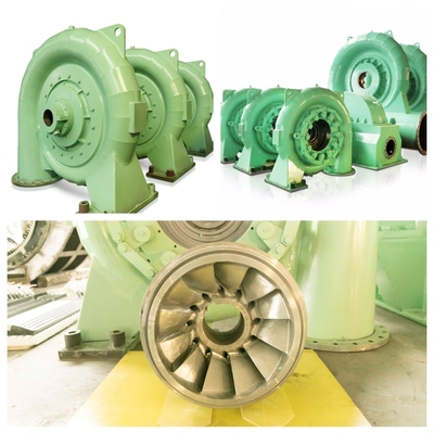 Χάλυβα υδροτουρμπίνη Brushless Generator Εγκατάσταση Ενθουσιασμού για 5m-500m κεφαλή νερού